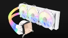 Enfriamiento Liquido_ Ocelot Gaming Polar Wave 360 White 3 X 12 Cm, 1800 Rpm, 1800 Rpm, Blanco